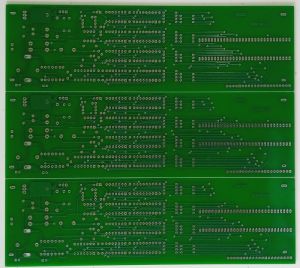 DOUBLE LAYER PCB WITH STANDARD GREEN MASKING