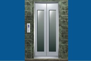 Glass Panel Elevator Doors