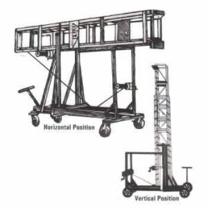 Tiltable Tower Ladder