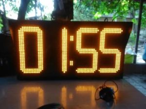 CDS MS Sheet LED Digital Clock, Color : Black