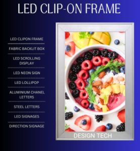 led clipon frame