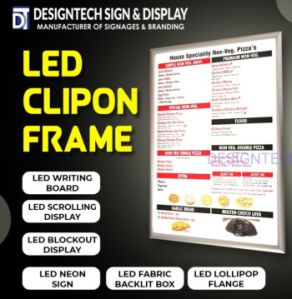 LED Clipon Frame for Advertisement