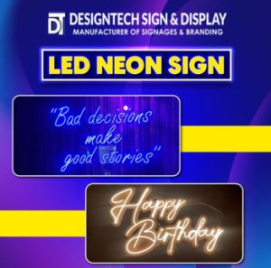 Led Neon Signage Board