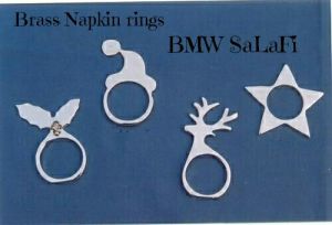 Metal napkin Rings 07