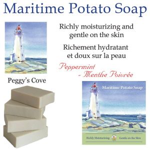 Maritime Peppermint Potato Soap