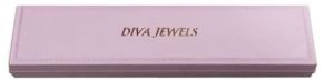 Pink Camry Leather Chain Jewellery Box