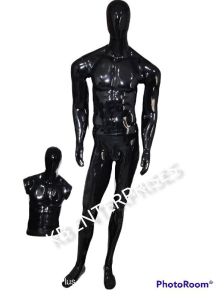 Black Full Body Male Mannequin