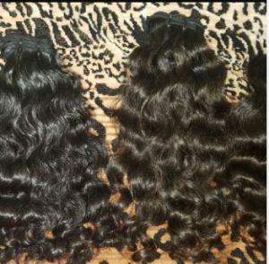 Natural Black Curly Hair Extension