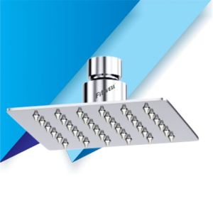 SH-1310 4X4 Fitwell Ultra Slim Stainless Steel Square Bathroom Shower