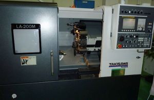 LA-200M Taiwan Takisawa CNC Lathe Machine