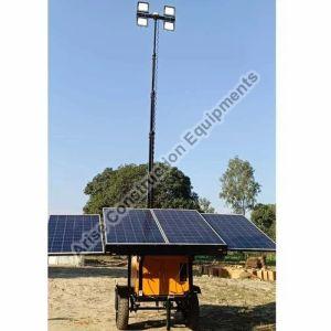 6m Solar Mobile Light Tower