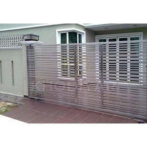 Stainless Steel Sliding Main Gate