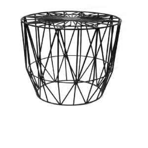 Iron Wire Side Stool