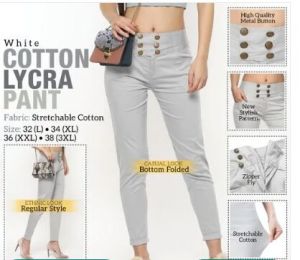 Cotton Lycra Pant
