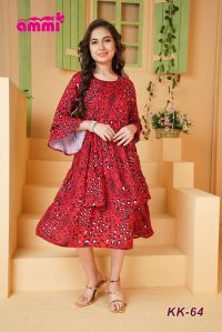 Red Printed Ladies One Piece Dress Size M at Best Price in Mumbai ID 7064832