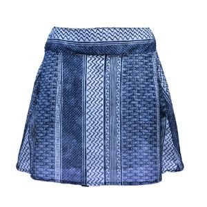 Ladies Skirt with Elasticated Stripes