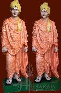 Standing Marble Swami Vivekananda Statue