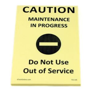 Out Of Service Signs