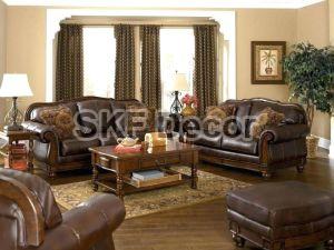 Traditional Wooden Sofa Set