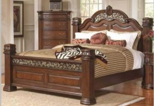 Wooden King Size Bed