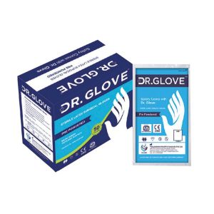 powdered gloves