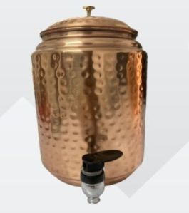 5 Ltr Hammered Copper Water Tank