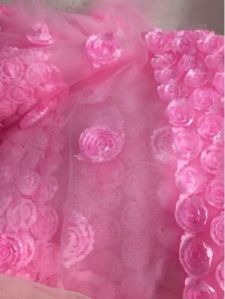 Pink Children Garment Fabric