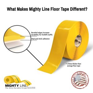 Industrial-Strength Floor Marking Tape
