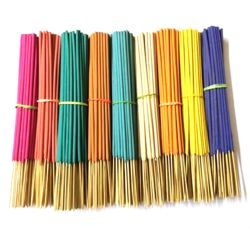 Natural Colored Raw Incense Sticks