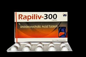 Ursodeoxycholic acid 300mg  :Rapiliv 300