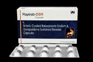 Rabeprazole 20 mg + Domperidone 30 mg SR Capsule :Rapirab DSR