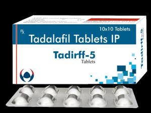 Tadalafil 5 mg Tablets : Tadirff-5