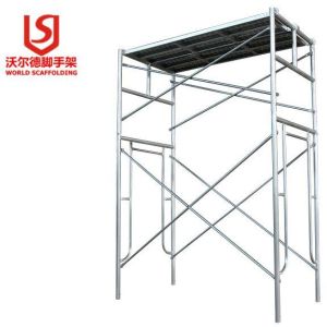 Galvanized Construction Main Frame Scaffolding Painted