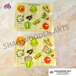 wooden puzzle vegtable puzzle , wooden puzzle