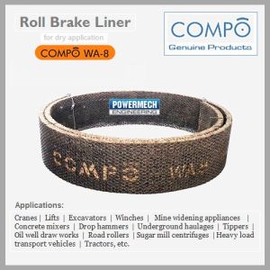 Compo WA8 Roll Brake Liner