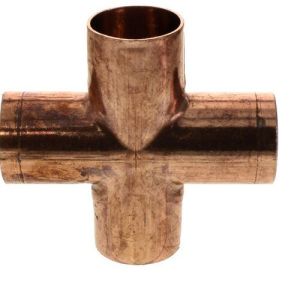 Copper Cross Pipe