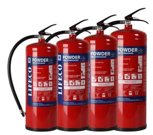 Powder extinguishers