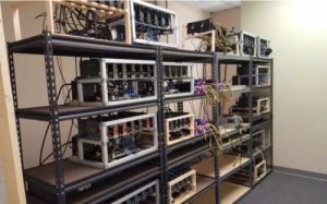 Crypto Currency Mining Rig