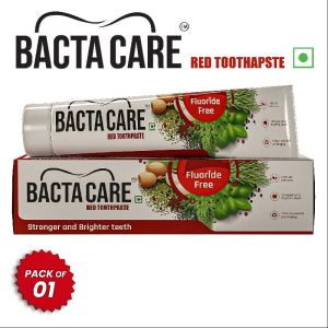BACTACARE RED Fluoride-free Toothpaste 100gm, 150gm & 200gm