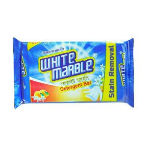 white marble detergent bar