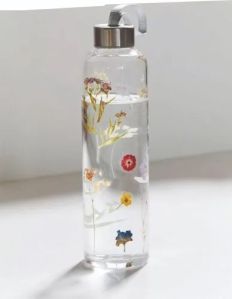 Designer Borosilicate Glass Bottle