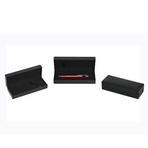 Black Plastic Pen Box