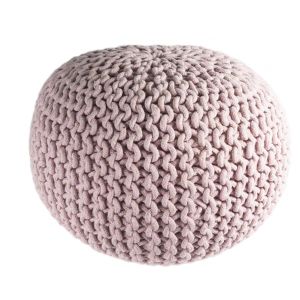 Knitted Pouf