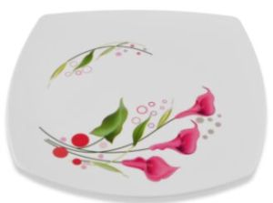 SQWHTTPFPP6 Ceramic Square Plate