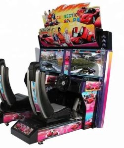 Black Car Racing Arcade Game