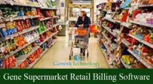 Gene Supermarket Retail Billing Software