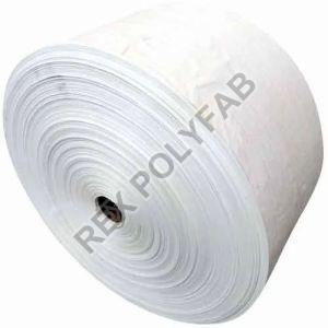 White Polypropylene Woven Fabric Roll