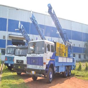 450m Truck Mounted Dth Cum Rotary Refurbished Water Well Drilling Rig for Sale