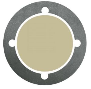 Circular Half Hole Cut Type Shim