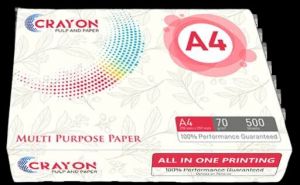 Crayon 70 GSM A4 Multipurpose Paper